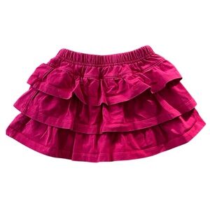 Hanna Andersson Red Ruffle Skirt